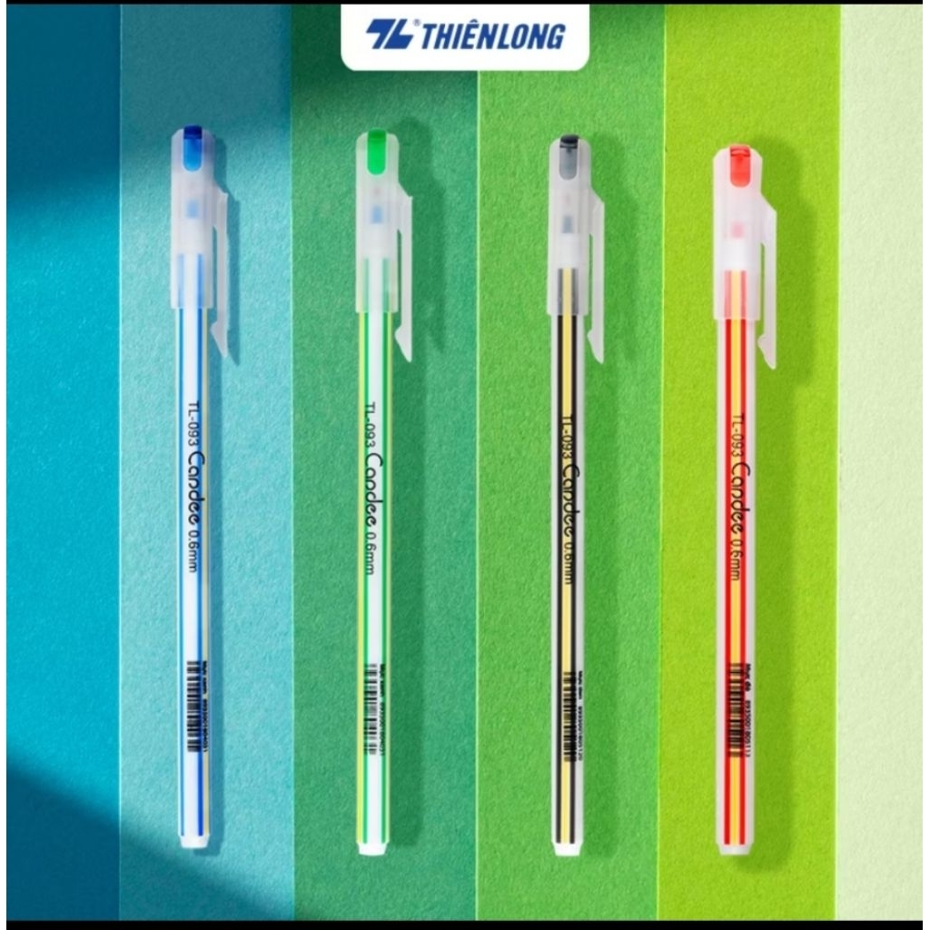 1 hộp*20c bút bi nến thiên long sịn