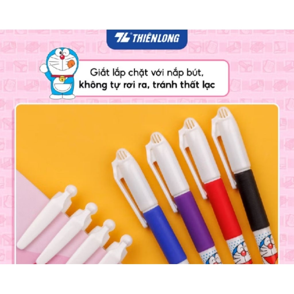 1 hộp*20c bút gel doremon thiên long (sịn)