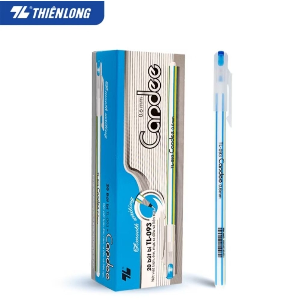 1 hộp*20c bút bi nến thiên long sịn