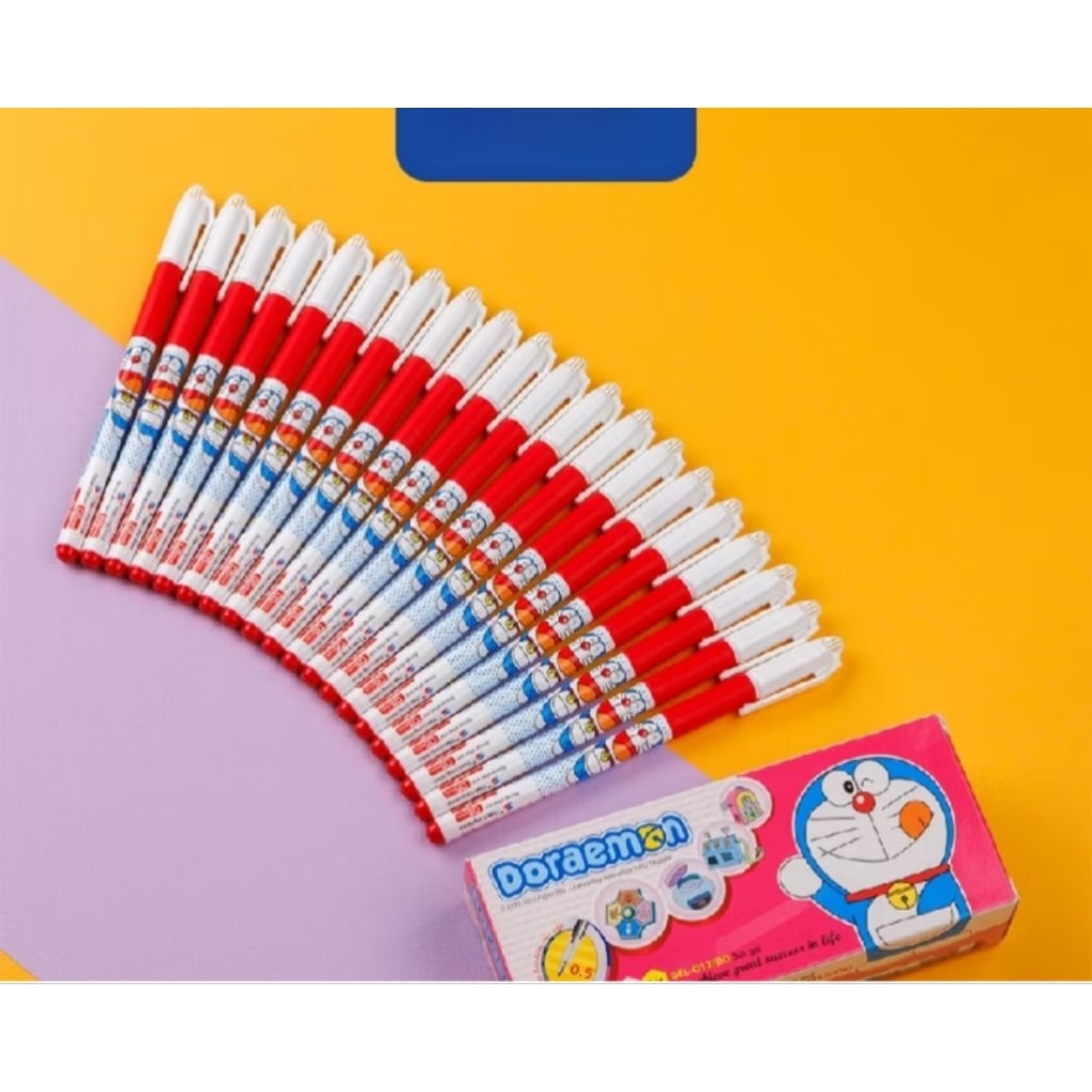 1 hộp*20c bút gel doremon thiên long (sịn)