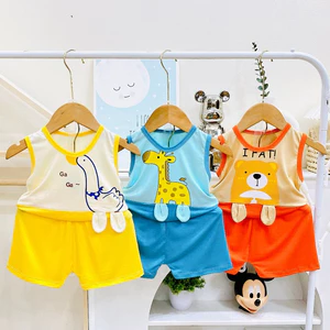 BỘ BA LỖ THUN LẠNH từ 6 - 16kg mặc rộng rãi, vải đẹp mềm mát, co giãn tốt