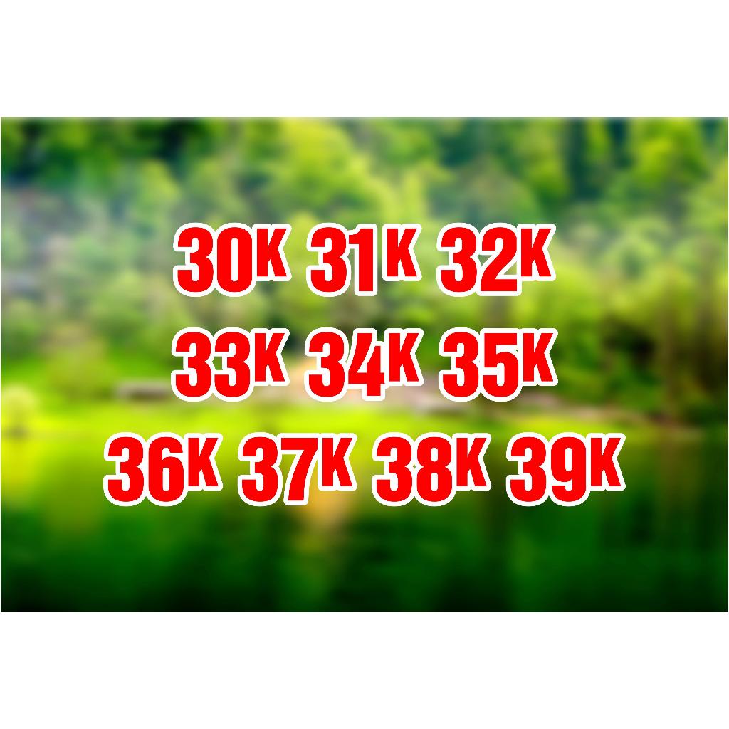 Sticker Giá Tiền Dán, Decal Giá Tiền Đồ Ăn, Đồ Uống, Decal Số Tiền Dán Kính, Tường Trang Trí Quán Trà Sữa, Cà Phê
