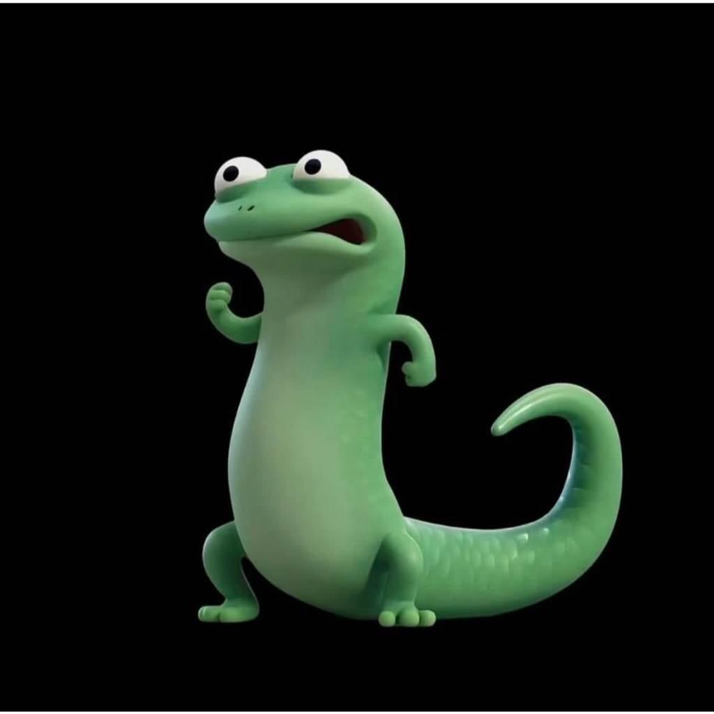 Móc khoá Thằn lằn xanh (Gecko) vô tri