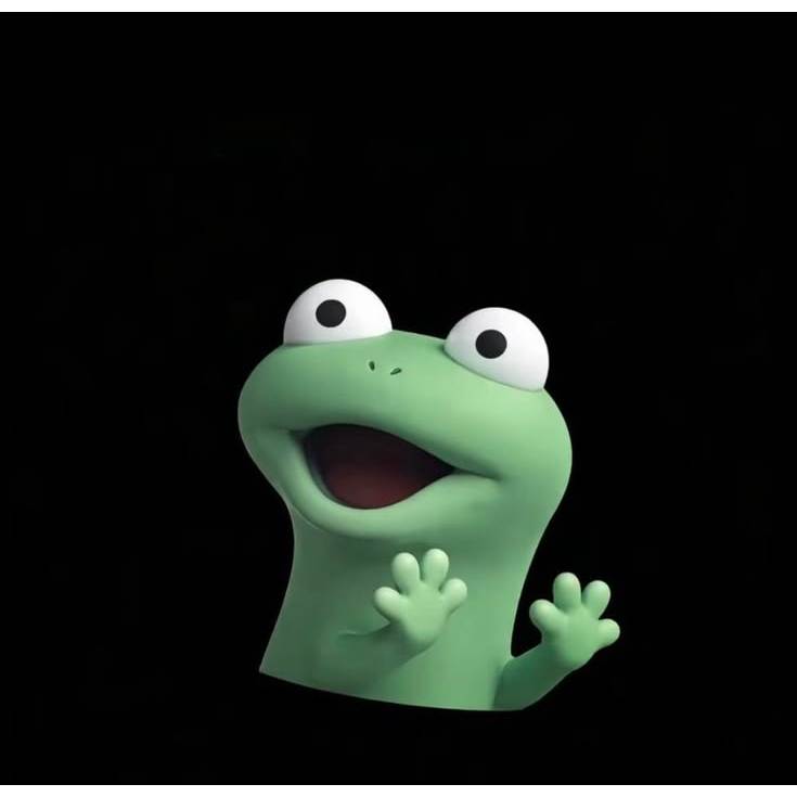 Móc khoá Thằn lằn xanh (Gecko) vô tri