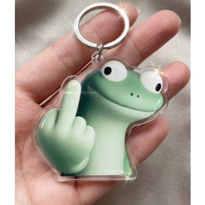 Móc khoá Thằn lằn xanh (Gecko) vô tri