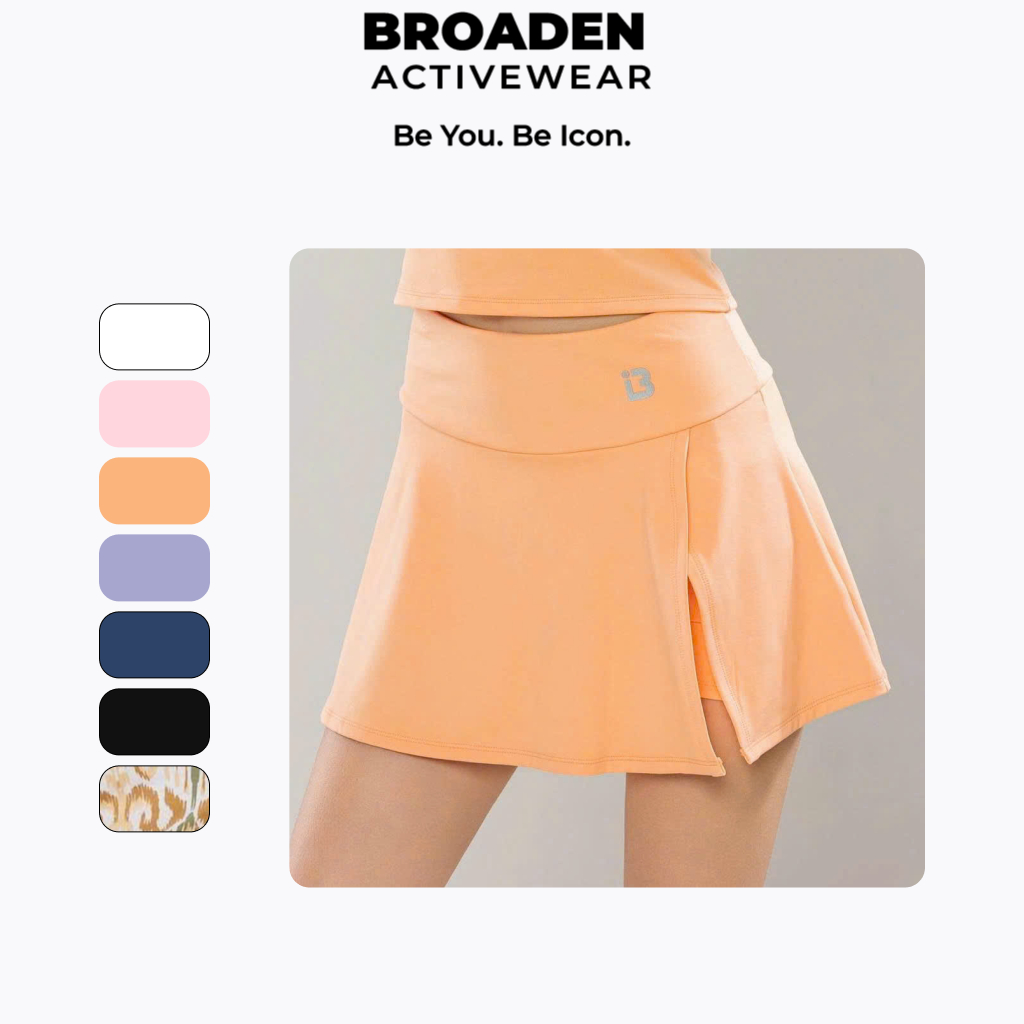 CHÂN VÁY ĐẮP TÀ thể thao, có quần bảo hộ  CHIC SKIRT - BROADEN Activewear