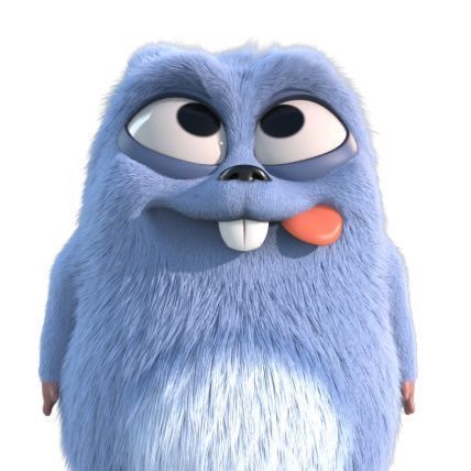 Móc khóa chuột Lemming lém lỉnh đáng yêu siêu cấp- CHẤT LIỆU MICA