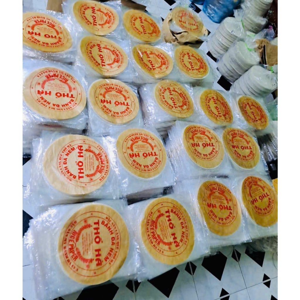 Bán sỉ 500-1000 bánh đa nem Thổ Hà chính gốc làm từ bột gạo, bánh dai mềm dễ chế biến