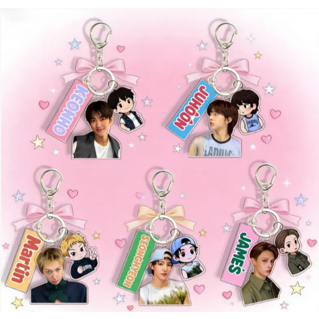 CORTIS Martin Keonho Juyeop Acrylic Keychain Kpop Fan Charm