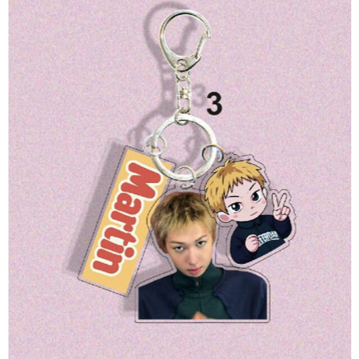 CORTIS Martin Keonho Juyeop Acrylic Keychain Kpop Fan Charm