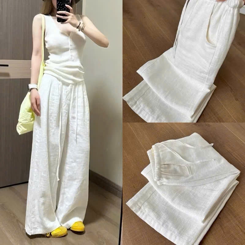 𝗥𝗼𝗿𝘆 𝗣𝗮𝗻𝘁𝘀 -| Quần Linen Bamboo full chun