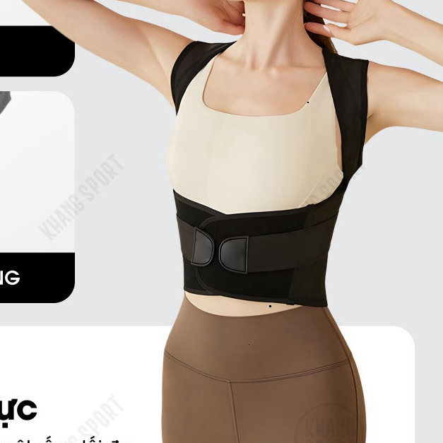 Đai Chống Gù Lưng Phiên Bản Nâng Cấp, Điều Chỉnh Tư Thế, Hỗ Trợ Định Hình Sống Lưng anhi ntt95