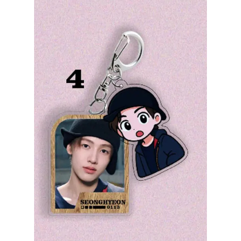 CORTIS Kpop Fan Gift Member Photo Keychain