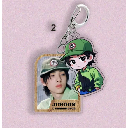 CORTIS Kpop Fan Gift Member Photo Keychain