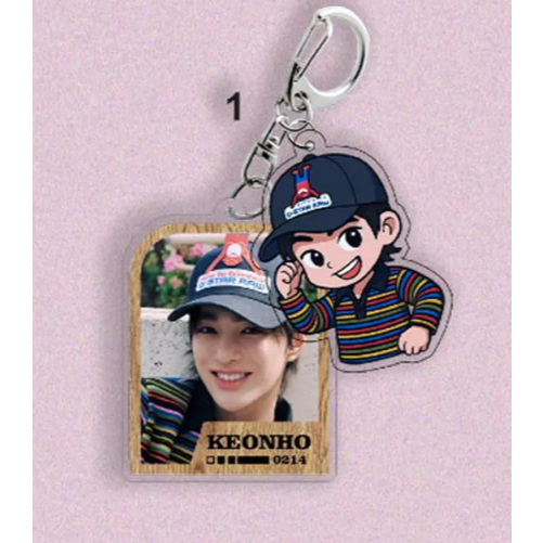 CORTIS Kpop Fan Gift Member Photo Keychain