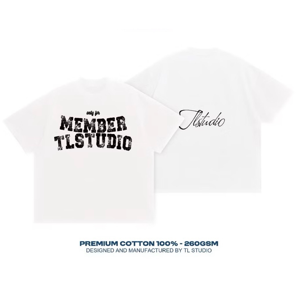 Áo thun Oversize - 100% cotton - định lượng 260gsm