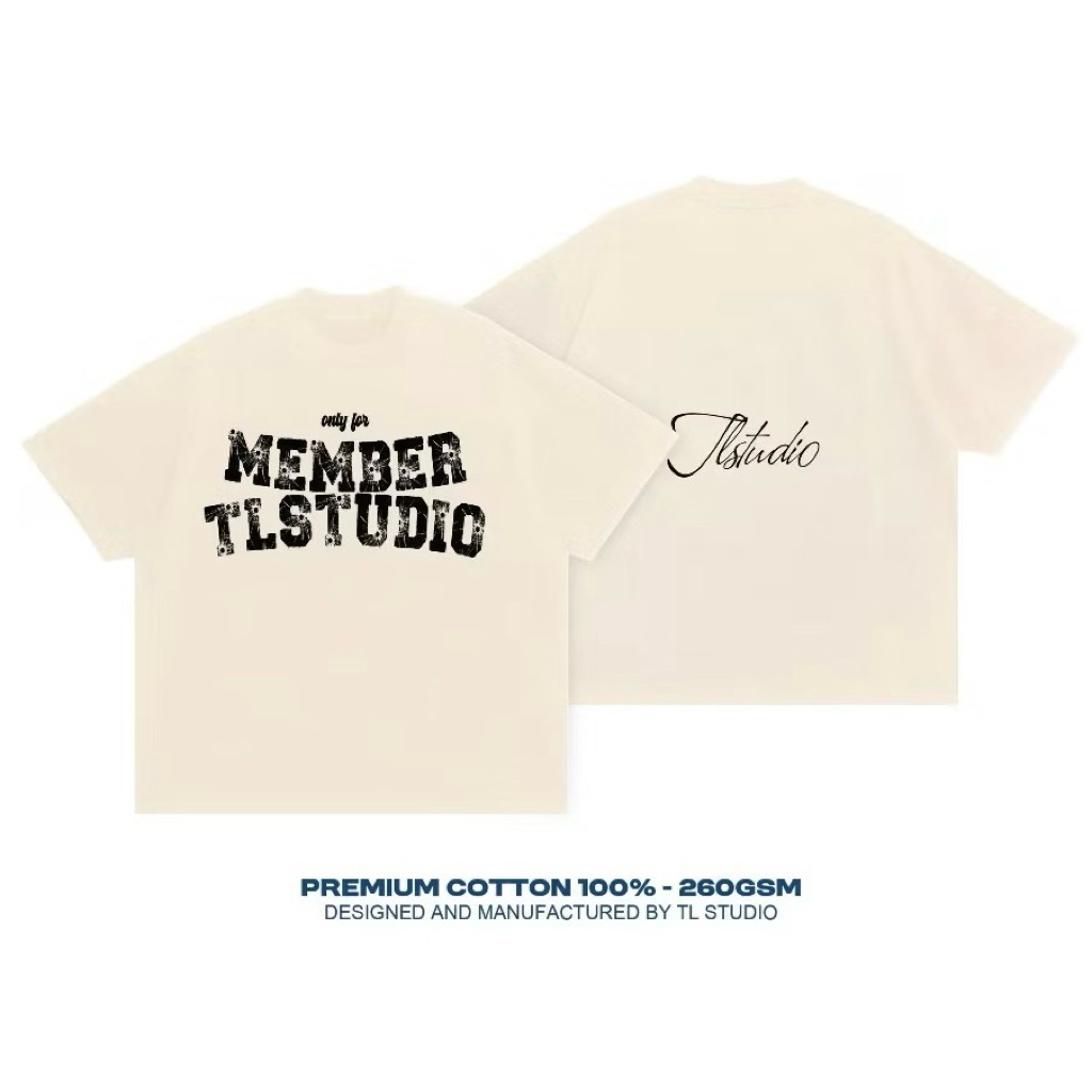 Áo thun Oversize - 100% cotton - định lượng 260gsm