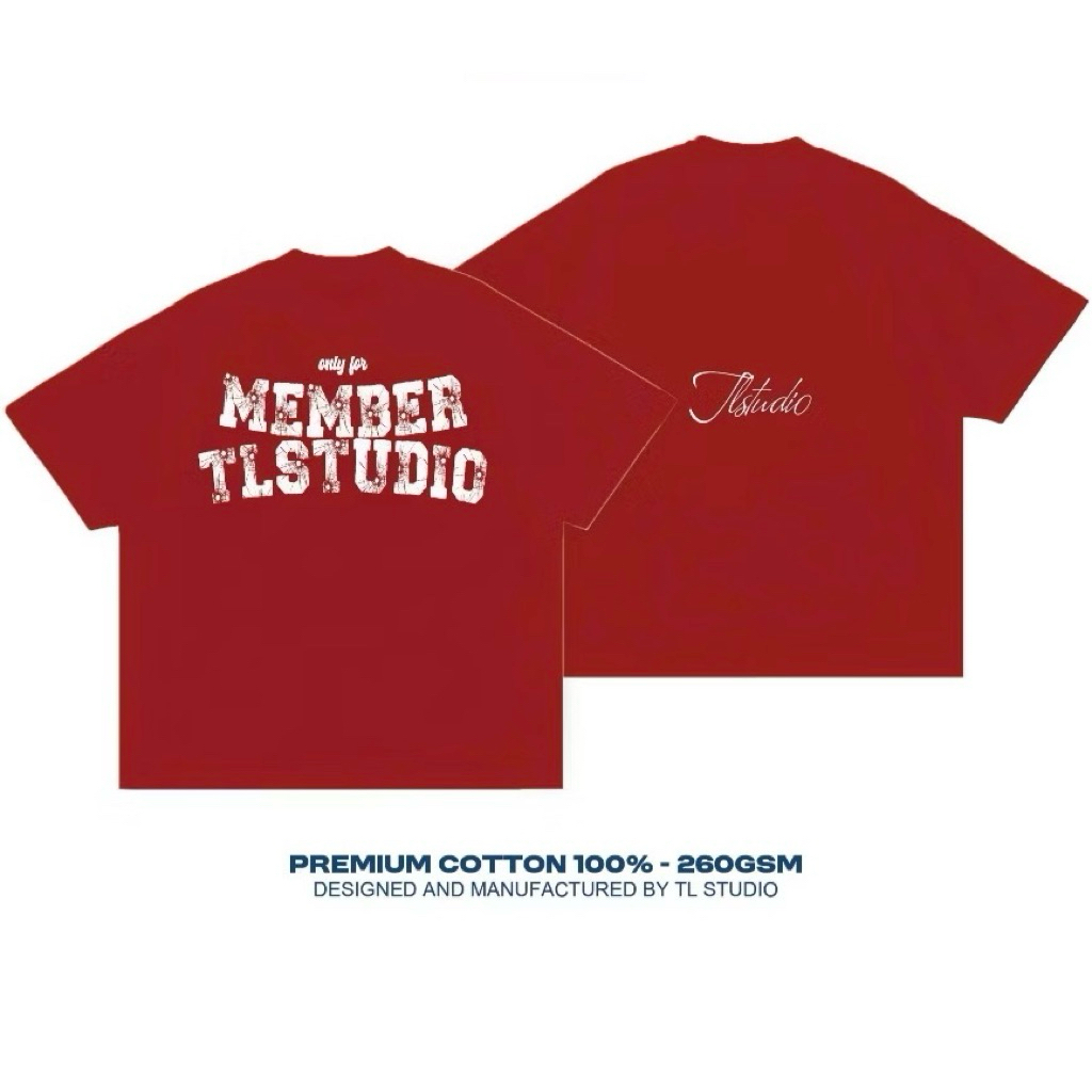 Áo thun Oversize - 100% cotton - định lượng 260gsm