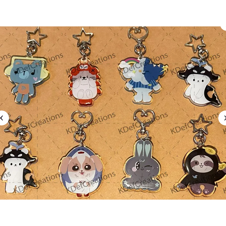 GMMTV Mascot Keychains