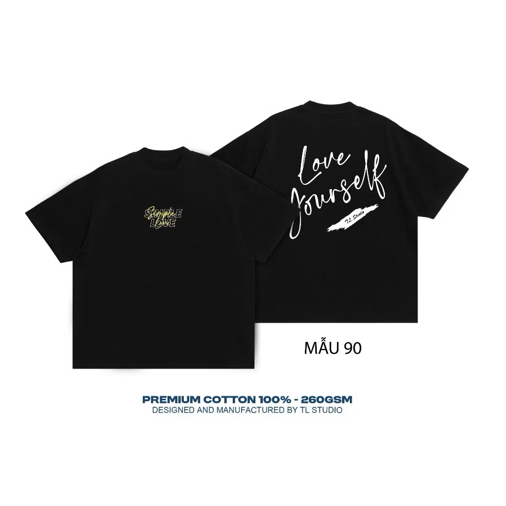 Áo thun Oversize - 100% cotton - định lượng 260gsm