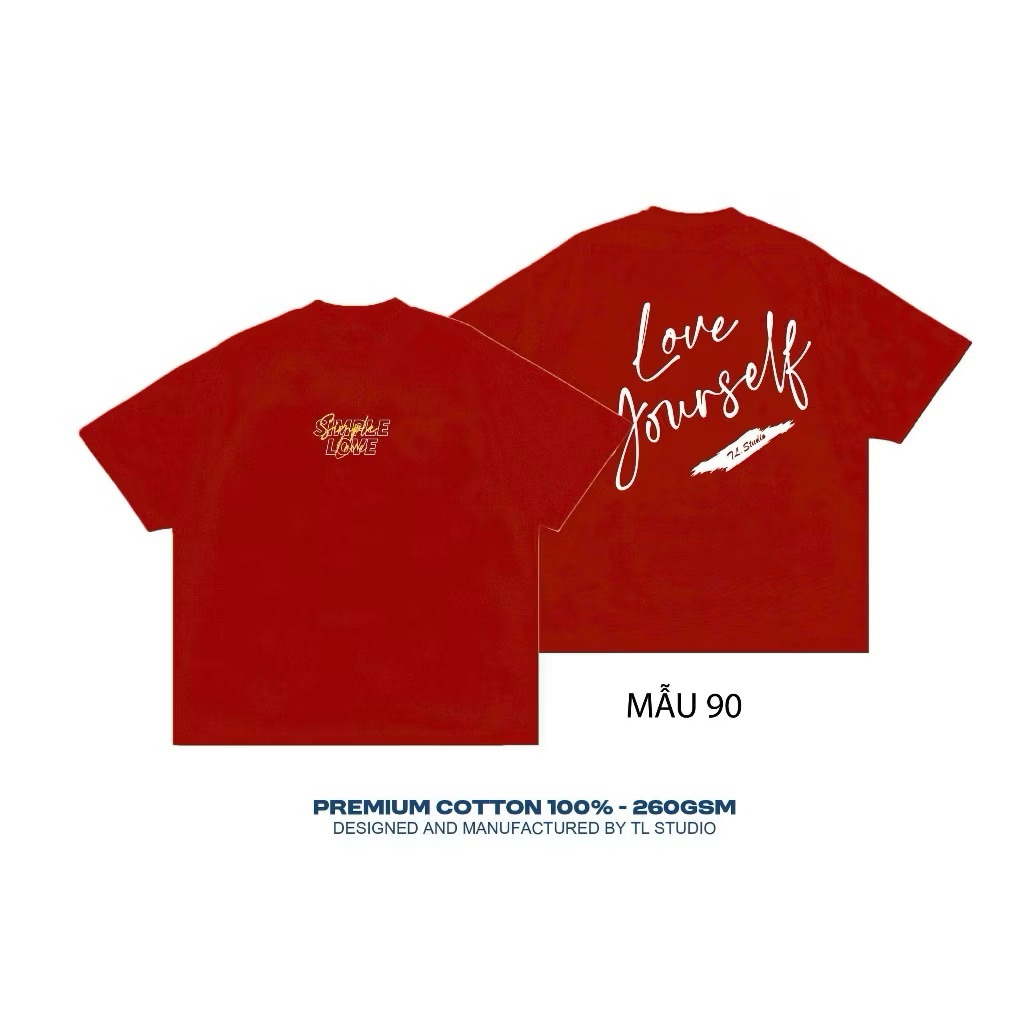 Áo thun Oversize - 100% cotton - định lượng 260gsm
