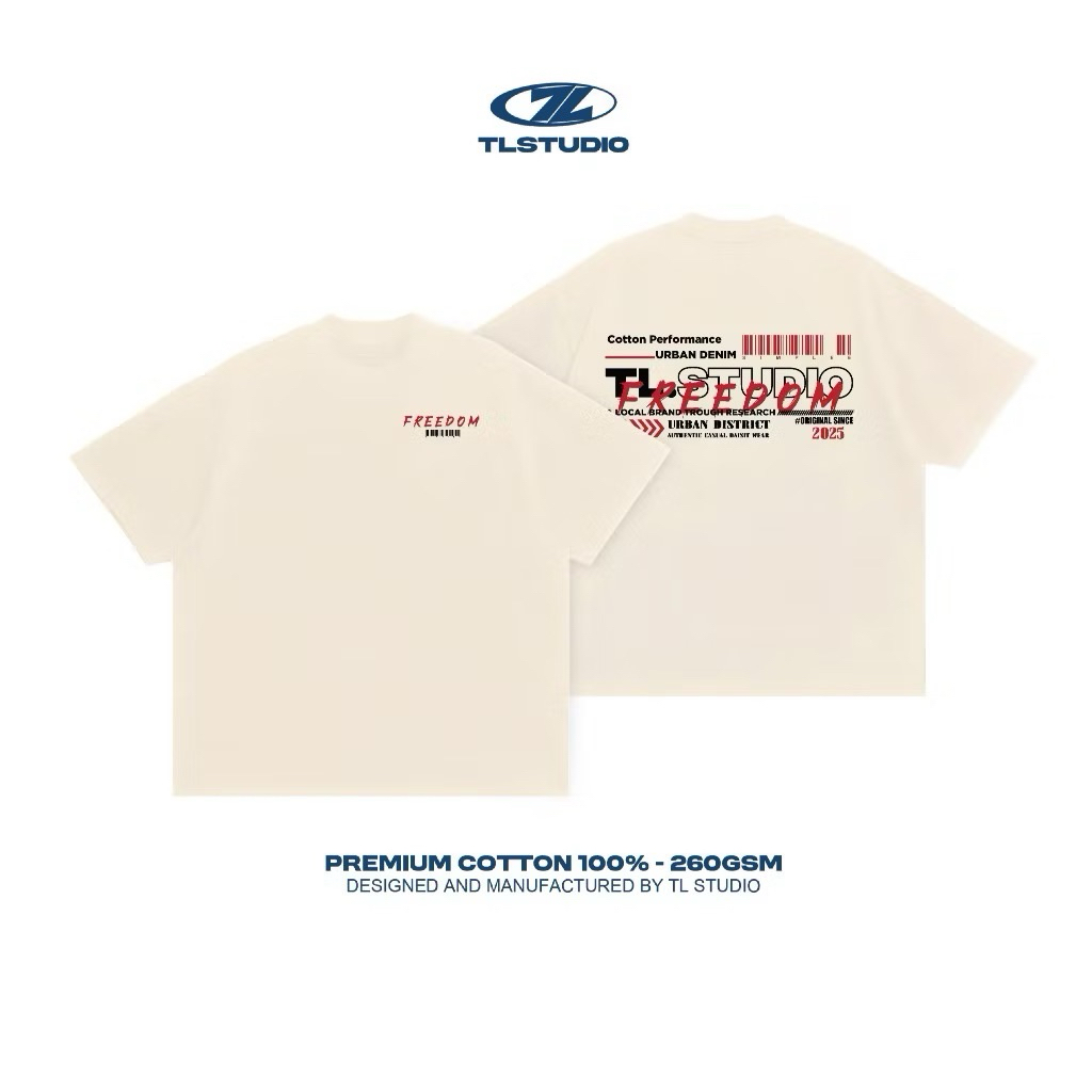 Áo thun Oversize - 100% cotton -định lượng 260 gsm