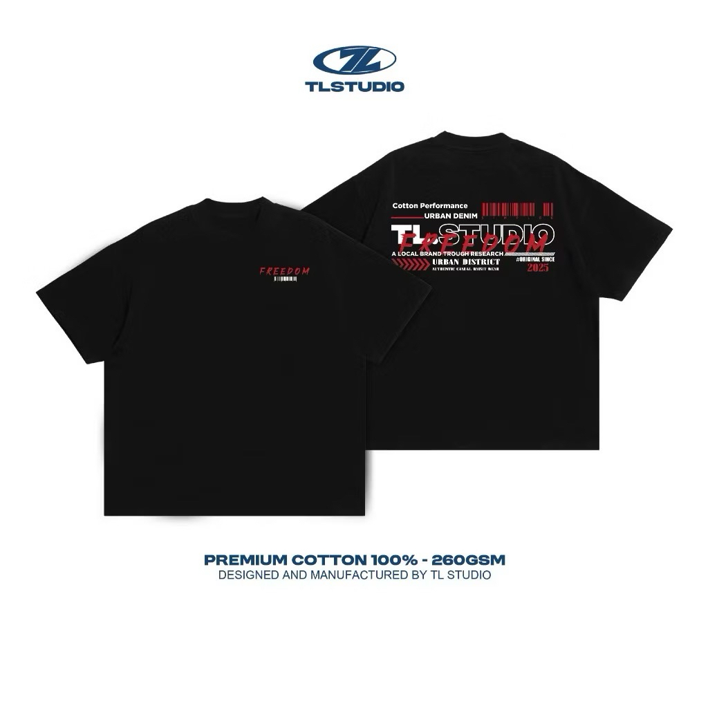 Áo thun Oversize - 100% cotton -định lượng 260 gsm