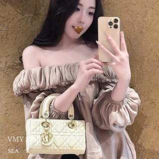VMY Studio - Áo trễ vai bồng bềnh from xòe siêu xinh tiểu thư voan mềm mại không nóng QCCC nữ