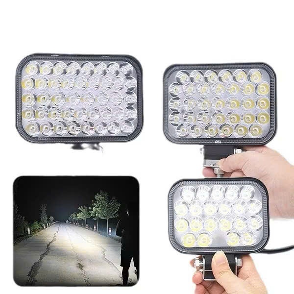Đèn LED Gắn Pin phổ thông Siêu Sáng 55 Bóng Có Cổng USB Tay Cầm Tiện Lợi Thời Gian Chiếu Sáng Lên Đến 10 Giờ