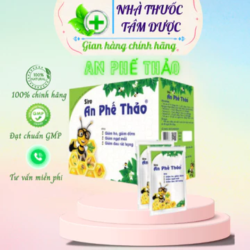 Siro Ho An Phế Thảo Hỗ Trợ Giảm Ho, Đờm, Ngạt Mũi Từ Thảo Dược Thiên Nhiên, An Toàn Cho Cả Gia Đình