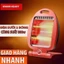 ĐÈN SƯỞI HỒNG NGOẠI HÌNH CÁ, ĐÈN SƯỞI 2 BÓNG CÔNG SUẤT 800W BẢO HÀNH 12 THÁNG