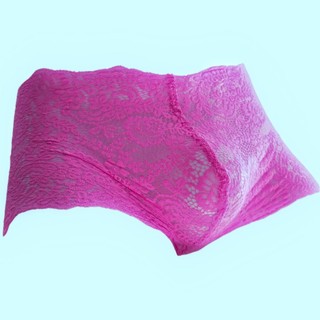 Q336 - Quần boxer ren nam màu hồng 🍭 ngọt