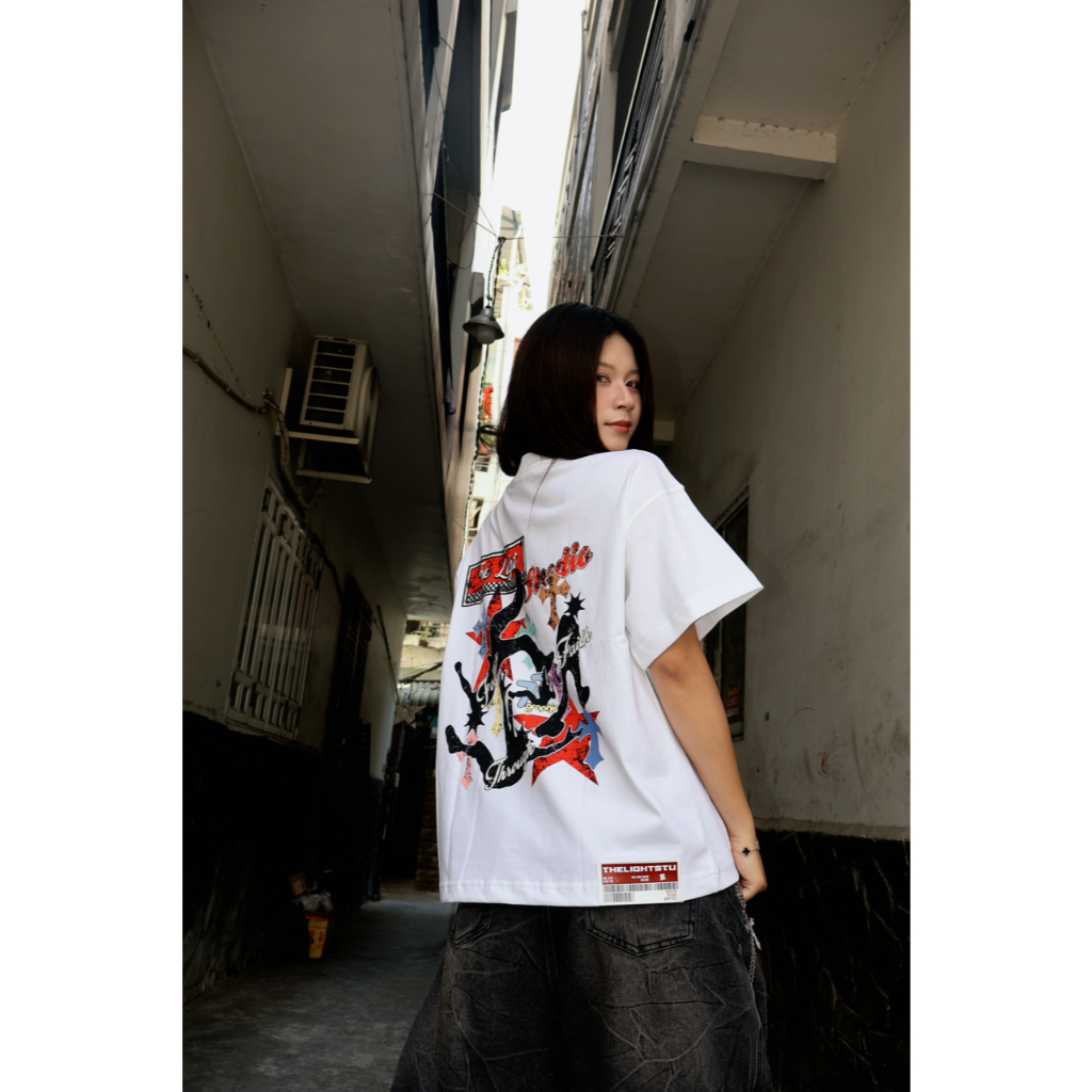 [ DEAL MỞ BÁN ] Áo Thun Boxy Form Rộng The Light Horse Champ Form Unisex 280Gsm Cotton 2 Chiều | BigBuy360 - bigbuy360.vn