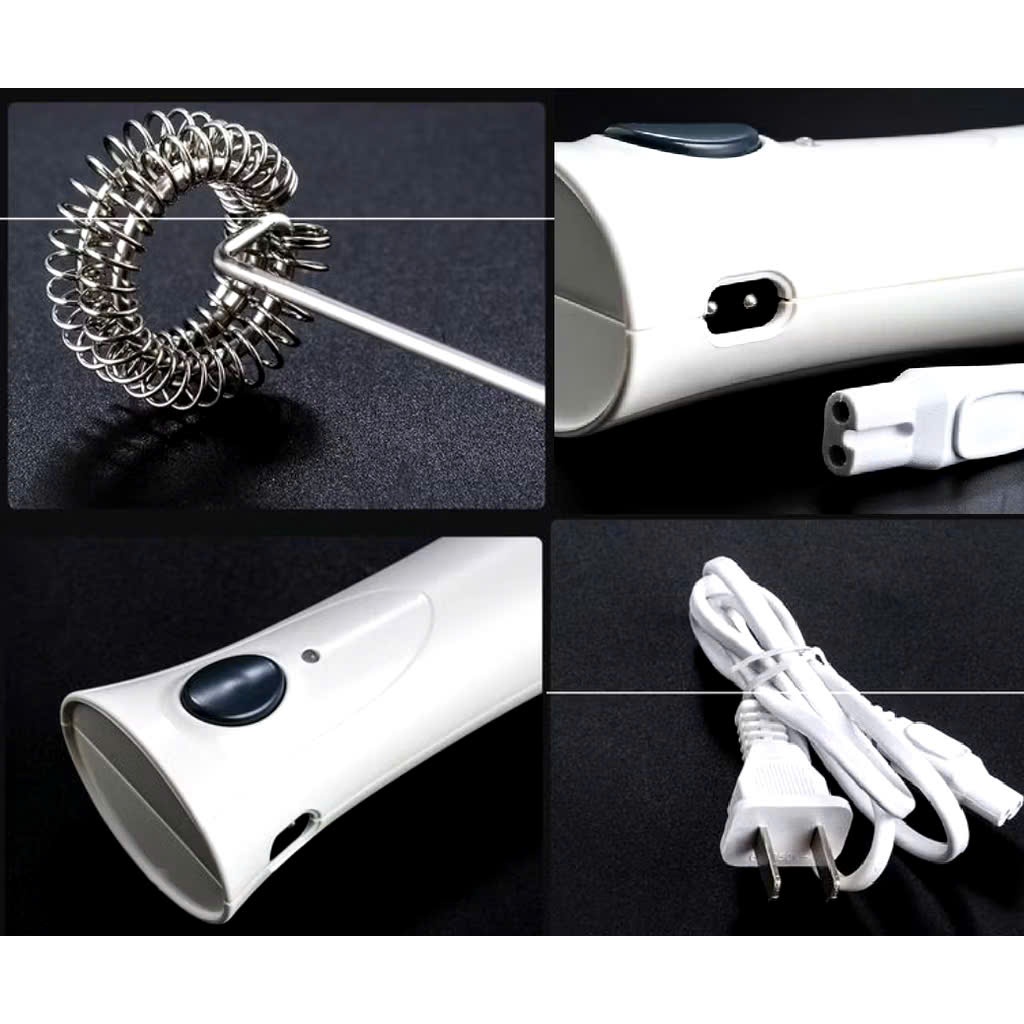 Máy Đánh Trứng Mini ZB-1508 Sạc Điện Tạo Bọt Sữa Cà Phê Nhanh Gọn Cầm Tay Tiện Lợi