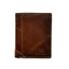 Ví Da Bò Sáp Cao Cấp, Chất Da Mềm Bóng, Thiết Kế Màu Nâu Đẹp Mắt, Kíc Thước 12x9x1cm