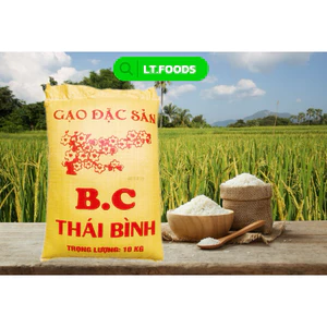 Gạo BC Thái Bình 10kg – Gạo ngon giá rẻ, cơm mềm dẻo ăn hàng ngày