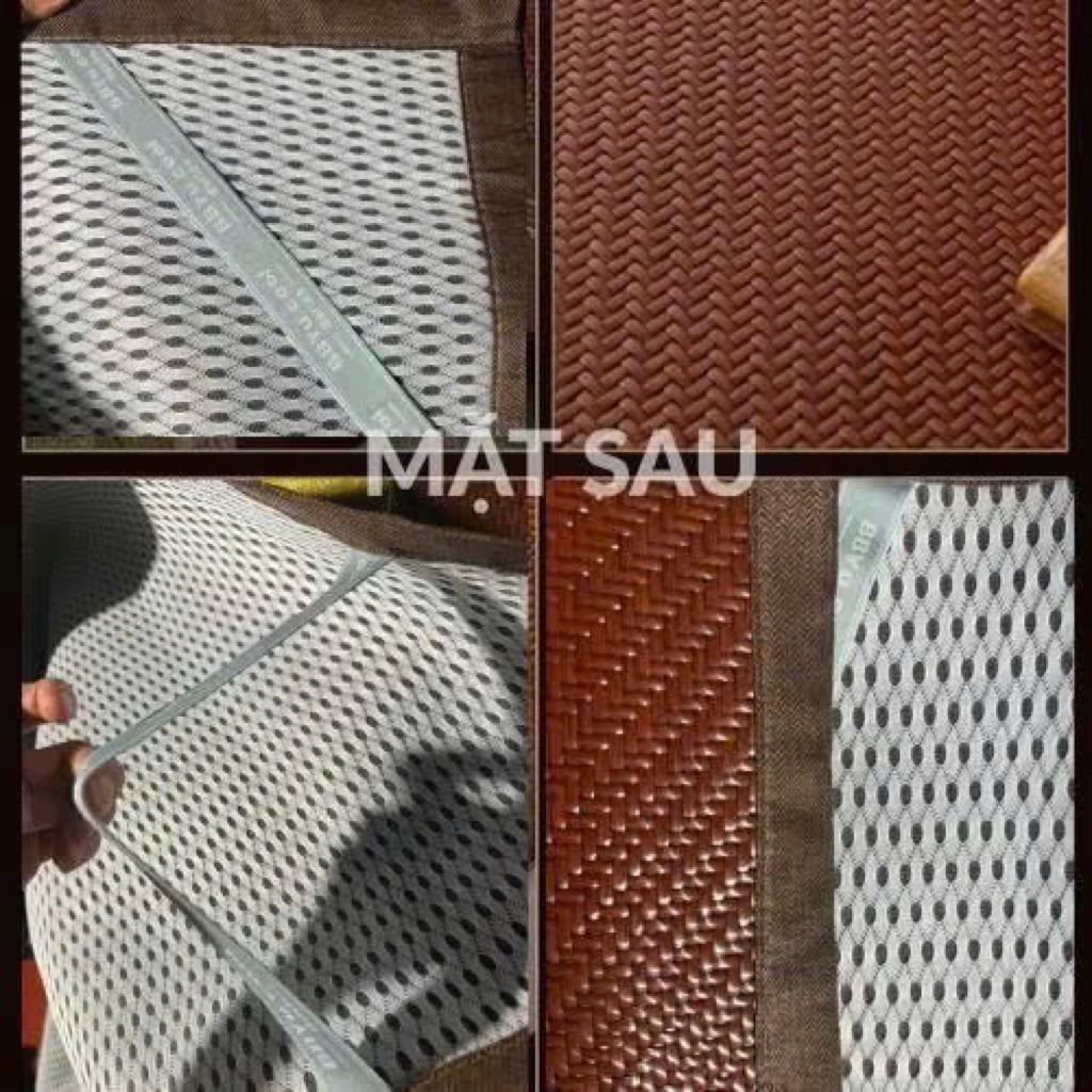 Chiếu Mây Nhập Khẩu Cao Cấp – Chiếu Mây Nhân Tạo Viền Vải Sang Trọng Mềm Êm Thoáng Khí Dễ Gấp Gọn, Dễ Vệ Sinh