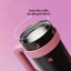 Bình Giữ Nhiệt Black Pink 1200ml, TIDY SHOP, Ly Inox Có Ống Hút Và Tay Cầm, Cốc Giữ Nóng Lạnh Cao Cấp