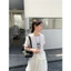 TRIANGLE - Scallop T-shirt (Cân nhắc kỹ, return is not welcomed) Áo thun in hình style Hàn Quốc, chất vải đẹp, dễ mix đồ