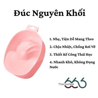 Bát Ngâm Tay Làm Nail Hình Vỏ Sò Chuyên Dụng - Dụng Cụ Làm Mềm Da Tay Cho Spa Và Cá Nhân |