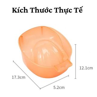 Bát Ngâm Tay Làm Nail Hình Vỏ Sò Chuyên Dụng - Dụng Cụ Làm Mềm Da Tay Cho Spa Và Cá Nhân |