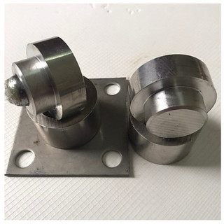 Bộ bản lề cối Sắt và Inox tiện lợi- Dùng cho cửa cổng 2 cánh, 1 cánh - Chịu lực 400kg