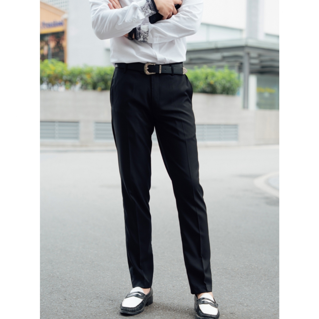 [Quần Âu Nam Slim Fit] Kizawa – Quần Tây Công Sở Đẹp, Mỏng Nhẹ, Không Nhăn, Mặc Cả Ngày Thoải Mái