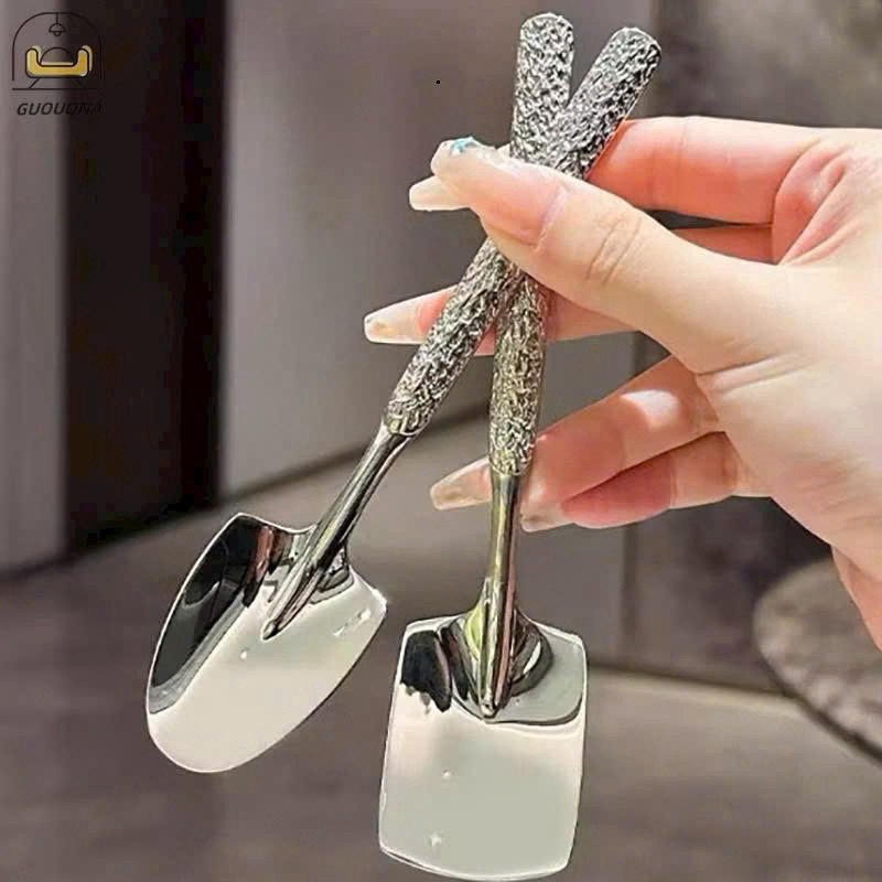 Set 2 thìa inox Hàn Quốc, muôi thủng chất liệu cao cấp dày dặn bền đẹp ,tiện lợi