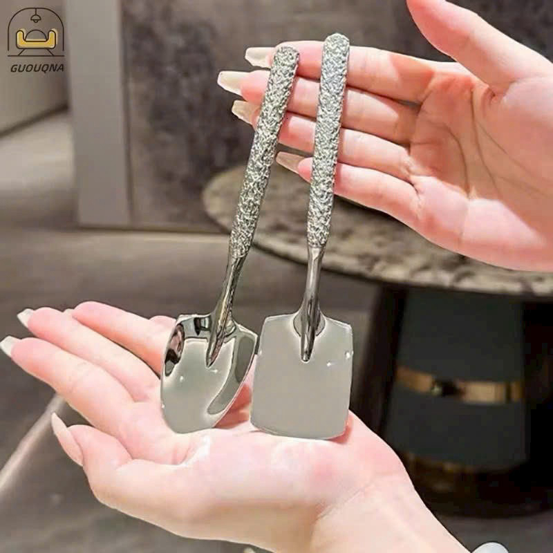 Set 2 thìa inox Hàn Quốc, muôi thủng chất liệu cao cấp dày dặn bền đẹp ,tiện lợi