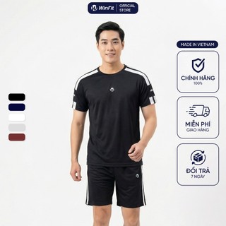 Bộ Quần Áo Nam Mùa Hè WINFIT MotionLine Vải ComfortLite 140-160GSM Thấm Hút Vượt Trội WBN002