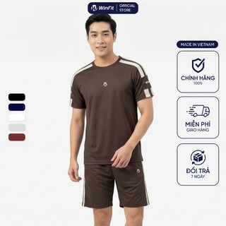 Bộ quần áo nam WINFIT Motion Line Form thoải mái, vải ComfortLite thân thiện với làn da, thích hợp mùa hè WBN002