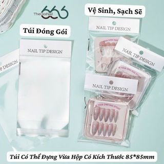 Hộp Nhựa Bảo Quản Móng Giả Nailbox Cao Cấp - Khay Nhựa Phân Loại Phụ Kiện Nail Móng Tip Nối Nhiều Màu THEGIOINAIL666