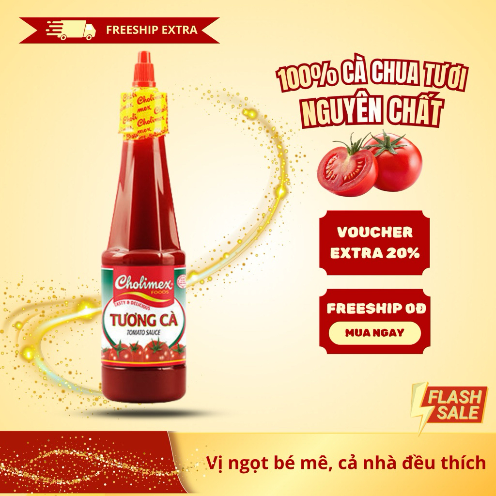 Tương cà Cholimex chai Pet 270g