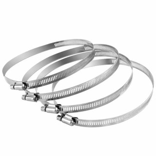 Đai xiết inox- cổ dê- Quai nhê, vòng đai xiết inox 304 từ Đai 90 - 350